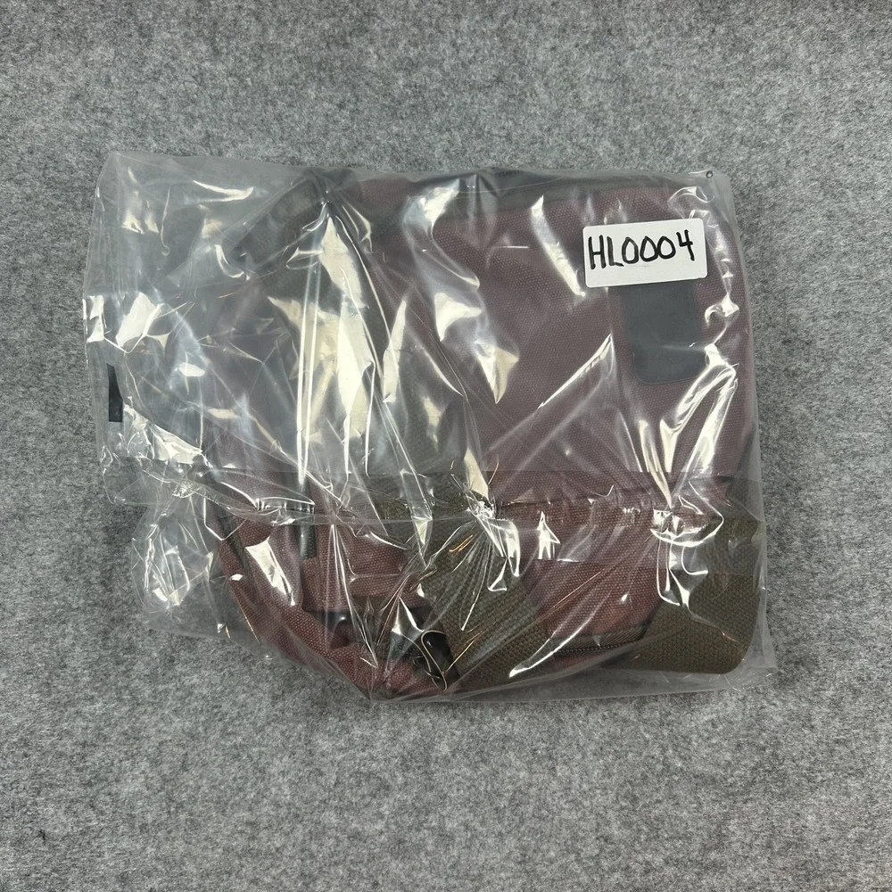 Maze Exclusive Canvas Crossbody Bag Small Maroon Durable Utility Messenger